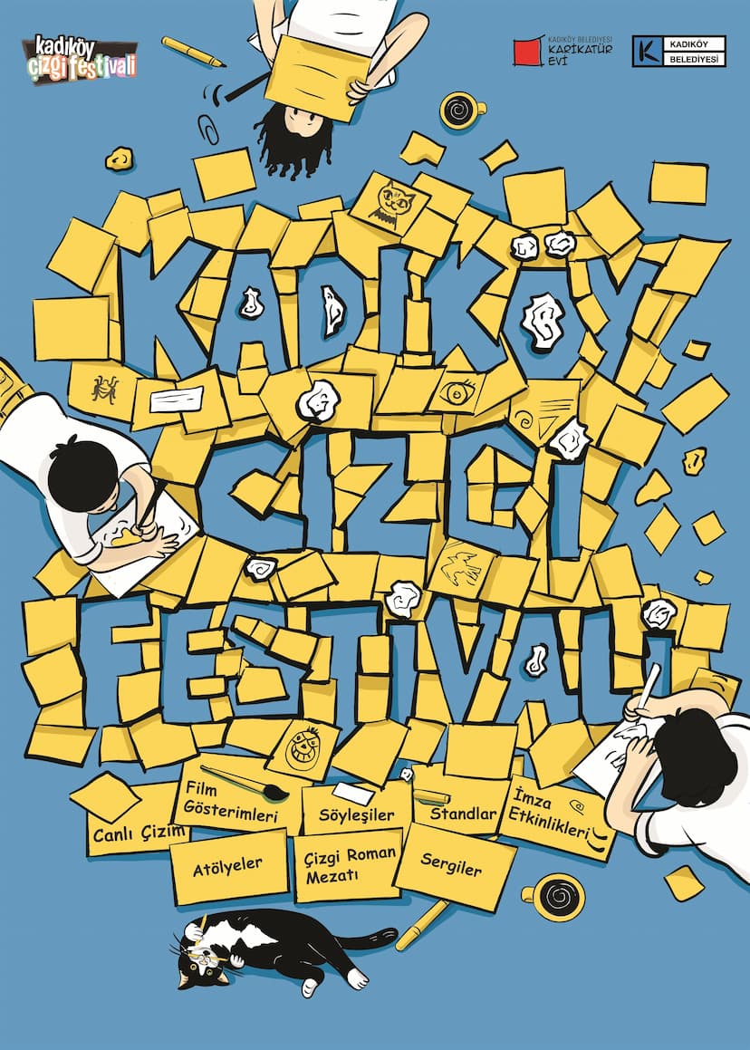 Kadıköy Çizgi Festivali Afiş Yarışması Sonuçlandı