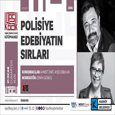 Polisiye Edebiyatın Sırları Tesak’ta Konuşulacak
