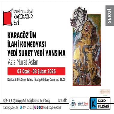 Karikatür Evi’nde Karagöz’ün İlahi Komedyası Sergisi
