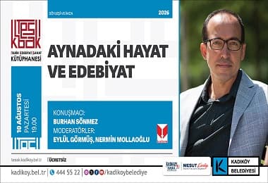 Usta Yazar Burhan Sönmez TESAK'ta Okurlarıyla Buluşuyor