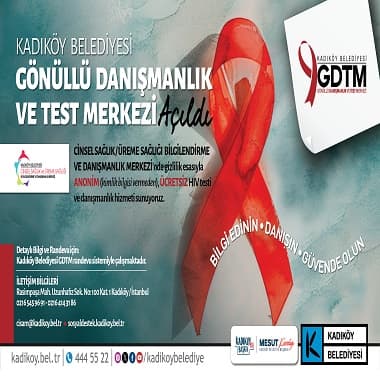 Kadıköy'de Ücretsiz Anonim HIV Testi Ve Danışmanlık Hizmeti