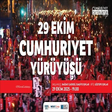 Kadıköy’de Cumhuriyet Bayramı Coşkusu